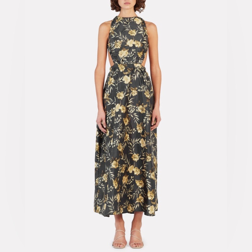 SIR Carmen Floral Print Maxi Dress